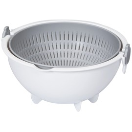 Kokubo KK-307 Spin Wheel Colander Small (Gray)