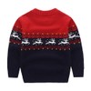 Motteecity Boys' Cartoon Pullover Sweater Size 6 Red