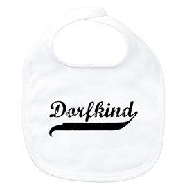 Huuraa Baby Lätzchen Dorfkind Vintage Geschenk White Bio Baumwolle Dorfkind Präsent