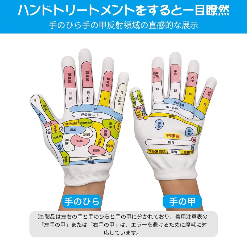 Doyime Hand Pressure Point Gloves, Palm Massage, Pushing Point Tool,