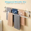Alise Double Towel Bar, 32" Towel Racks for Bathroom Wall