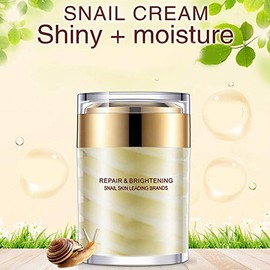 Crema hidratante, Crema facial de caracol para pieles secas, Crema de extracto de caracol, Crema hidratante nutritiva para la piel, Crema hidratante f