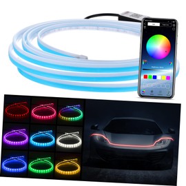 Gatuida Engine Light Strip Cm Car Hood Led Strip Unique Light Emitting for Safety