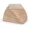 Breakfast Board, Natural Beech, Untreated, Wooden Board, Kitchen Board, Bread,