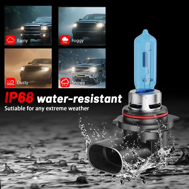 TSIANHUZY Upgraded Halogen Headlight Bulbs Fit For 2016 2017 2018