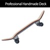 RACOFSB Pro Fingerboard 34mm Wooden Board Professional Finger Skateboard Trucks