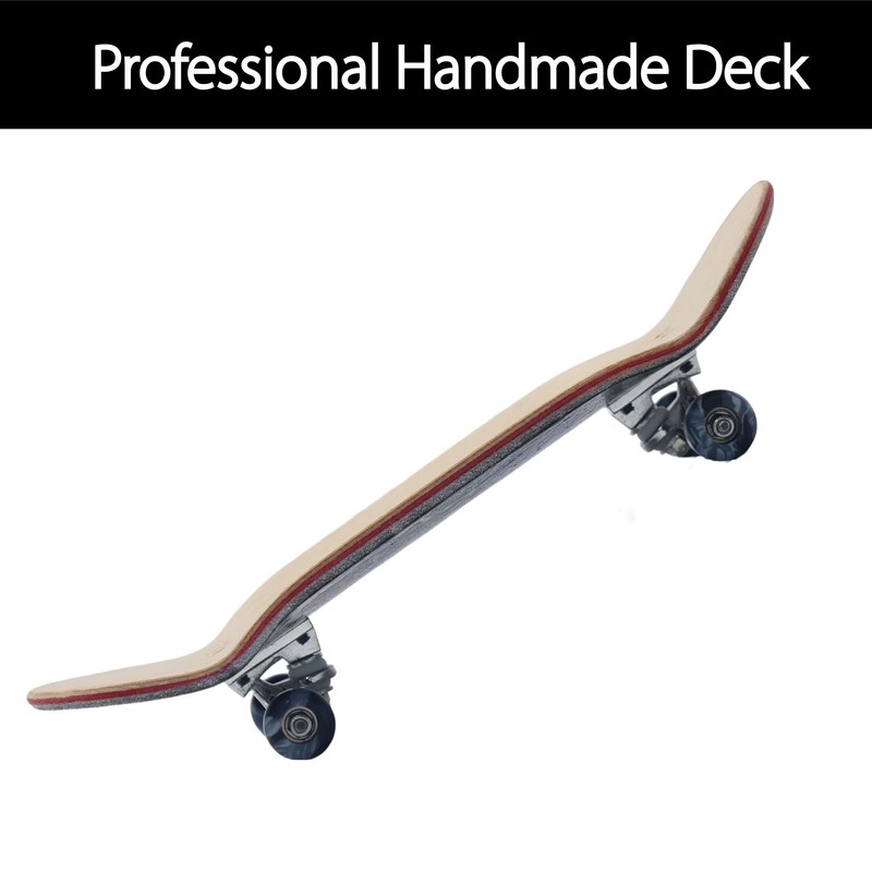 RACOFSB Pro Fingerboard 34mm Wooden Board Professional Finger Skateboard Trucks
