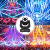 Moving Head Light, 60w Rotatable Head 8 GOBO 8 Colors