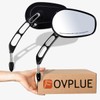 FOVPLUE Handlebar Mount Mirrors, Left and Right Set, Rearview Mirrors