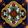 2x2 36 pcs Zarza Talavera Mexican Tile