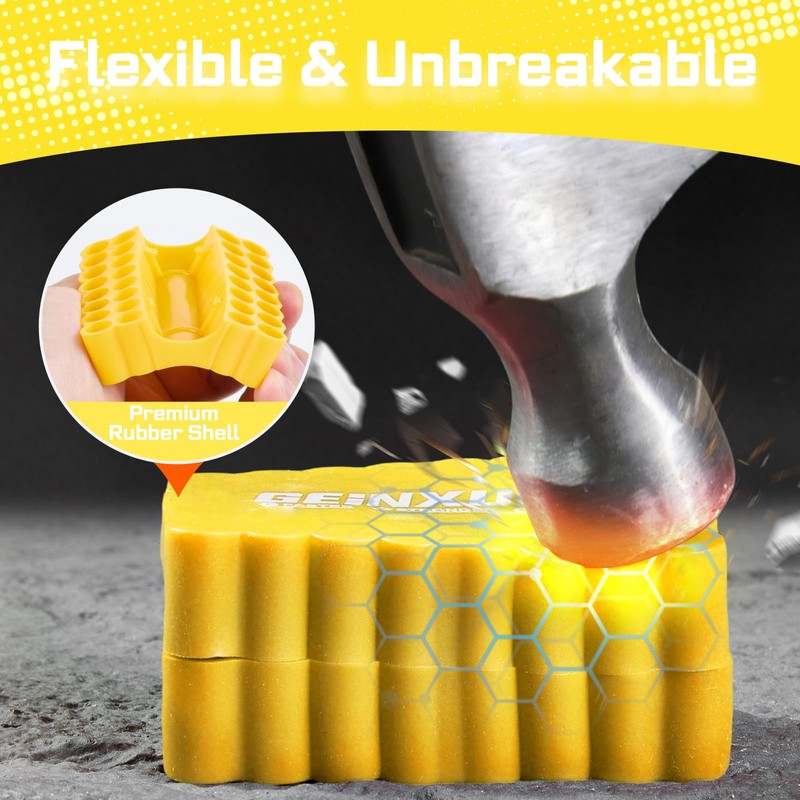 Geinxurn Impact Phillips Screwdriver Bits Set, 33 Pieces 1”Magnetic(PH1/PH2/PH3) S2