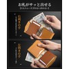 ObiOri Men's Pueblo Leather Genuine Leather Wallet, Made in Japan,