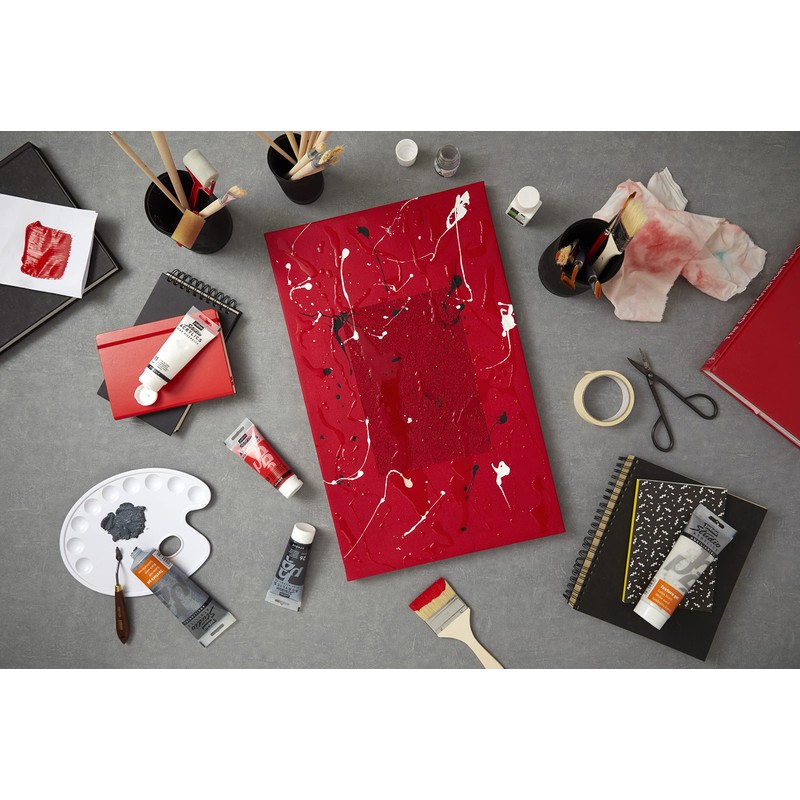 Pebeo Studio 250ml Acrylic Tube - Cadmium Red Hue