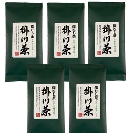 Fukamushi Tea Produced in Shizuoka Prefecture, Kakegawa Tea (Green), 3.5 oz (100 g), 5 Bags "Refreshing Scent and Green Taste" Ogino Shoten