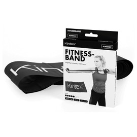 Kintex Exercise Band Latexband 2.5m x 15cm Fitnessband, Black (Spezial strong)
