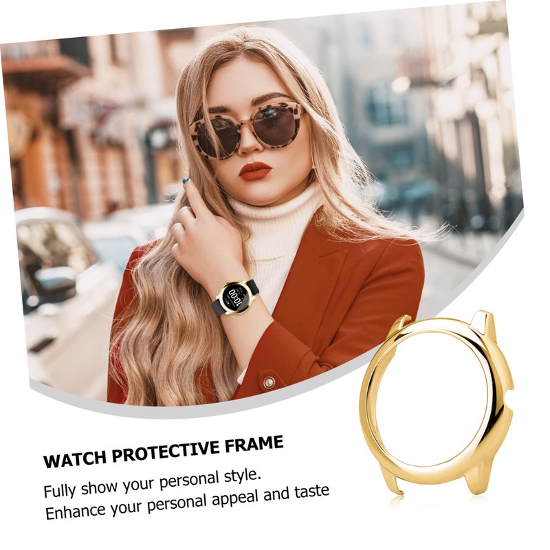 DOITOOL 2 Pcs Protective Case -Resistant Frame Case Frame Smartwatches