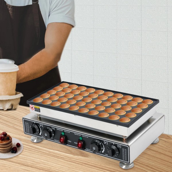 Unbranded 110 V 50 Hole Electric Dutch Poffertjes Mini Pancake