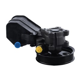 Power Steering Pump with Pulley & Reservoir Compatible with 2002-2007 Dodge Ram 1500 V8 5.7L 4.7L 3.7L Replace# 96-70269 20-70269 52113240AF 52113364AH