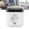Smart Plug in Thermostat 2.4GHz WiFi Remote Control White Wireless