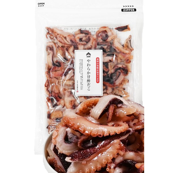 Octopus Delicacy Snack [Sweet Vinegar Octopus/Soft Crunchy Texture] Seafood Gourmet Snacks Sudako Octopus (Senari Shokai) Tsumamigura 200g