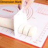 Silicone Baking Mat，Non Stick Rolling Dough with Measurements for Pie