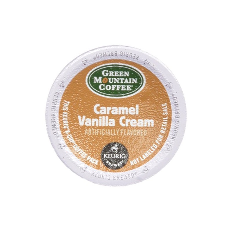Green Mountain Coffee Caramel Vanilla Cream, K-Cup Portion Count for