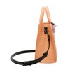 Big Boxy Collection Croco Orange Tan
