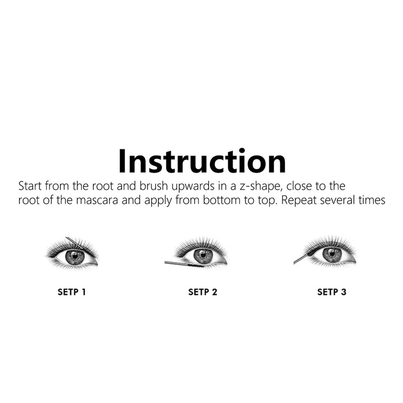 Green Colour Mascara, Durable Waterproof Eyelash Extension Mascara Eye Makeup