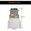 B22 to GU10 Light Adapter, B22 Bayonet Cap to GU10
