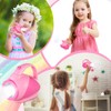 Nosiny 2 Pieces Kids Flashlights for Toddlers Pink Girls Plastic