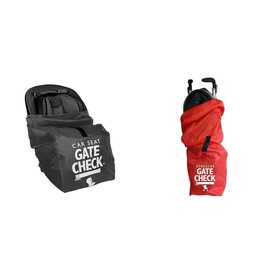 J.L. Childress Car Seat & Stroller Bag - Air Travel Fits Convertible Seats & Umbrella Strollers - Gate Check Bag