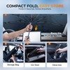 [2026 Upgraded] DooGooCoo Windshield Sun Shade Umbrella for Toyota Rav4