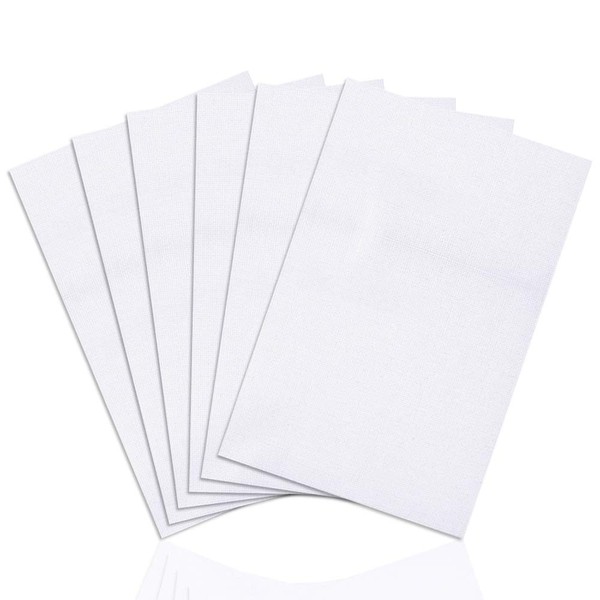 Pack of 6 Classic Reserve Aida Fabric Cross Stitch Fabric,