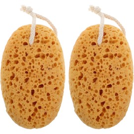 Esponjas de baño exfoliantes BAZEITFLOW – 2 pzas para ducha y limpieza profunda