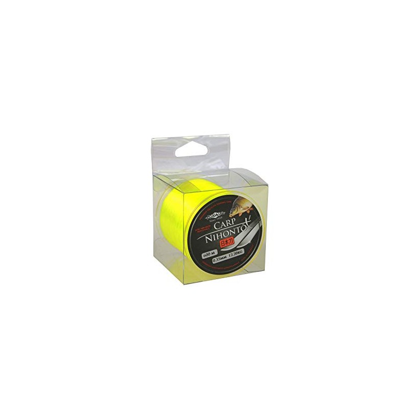 NIHONTO CARP Fluo Yellow Monofilament Very Smooth Fishing Line Carp