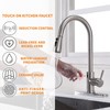 Touchless Kitchen Faucet with Pull Down Sprayer, Motion Sensor Kitchen