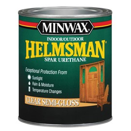 Minwax Helmsman Indoor/Outdoor Spar Urethane, Quart, Semi-Gloss