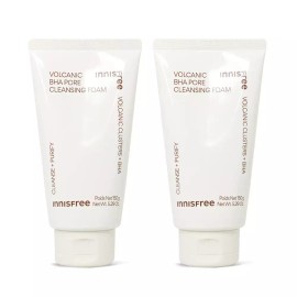 Innisfree [이니스프리]이니스프리 화산송이 바하 모공 클렌징 폼 150g x 2개 Innisfree Volcanic Clay Moringa Pore Cleansing Foam 150g x 2 [Innisfree Volcanic Clay Pore Cleansing Foam 150g x 2]