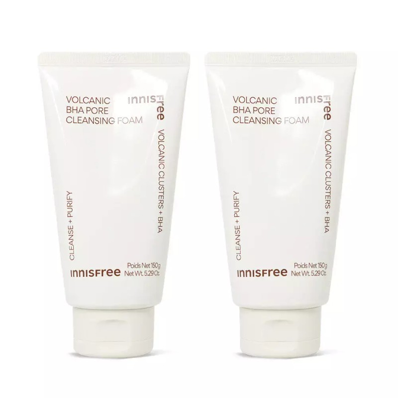 Innisfree [이니스프리]이니스프리 화산송이 바하 모공 클렌징 폼 150g x 2개