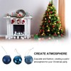 VORCOOL Ornaments, Balls, Christmas Tree Decoration, Blue + Green, Scandinavian