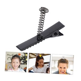 Mikinona 100pcs Spring Duckbill Clip Hairpin Headdress Accessories for Crafts Making Iron Material Deform Resistant for Christmas Birthdays Special Occasions