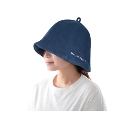 Maison Sauna Sauna Hat 【Recommended by Sauna and Spa Health Advisors】 Prevents Heat Stroke Towel Fabric Sauna Hat Easy to Wash Men's and Women's Sauna Goods