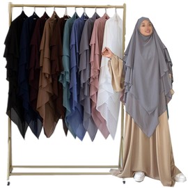 Women Muslim Chiffon Scarf Lightweight Breathable Abaya Jilbab Ramadan Eid Sun-proof Shawls Wrap Hijab
