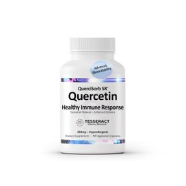 Tesseract Medical Research QuerciSorb SR Immune Support Supplement, Sustained Release Quercetin, Supports Immune Function and Overall Health, Hypoallergenic. 400 mg, 90 Capsules