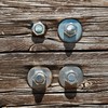 sourcing map 10mm x 5mm x 1mm Metal Flat Washer