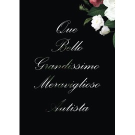 Que Bello Grandissimo Meraviglioso autista: Quaderno blocco note con pagine a righe, Taccuino Appunti Regalo per Autista | 110 pagine | Formato A4