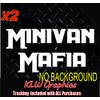 Minivan Mafia Vinyl Decal Sticker Mini Van Wagon Family Funny