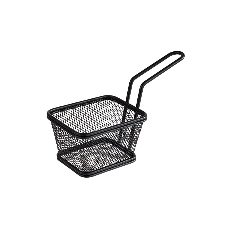 APS Snackholder 40626 Serving Frying Basket, Snack Basket, Stainless Steel,