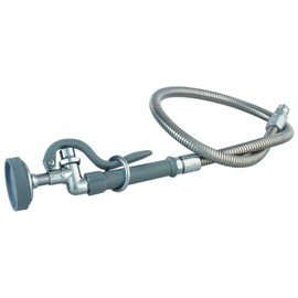 T&S Brass B-0100-32H B-0107 Spray Valve with 32" Flex Steel Hose (B-0032-H)