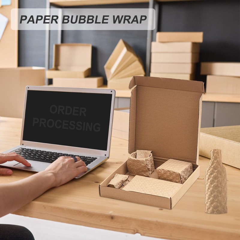120 Sheets 18.5x29cm Bubble Paper Wrap,Paper bubble packaging,Packing Supplies for